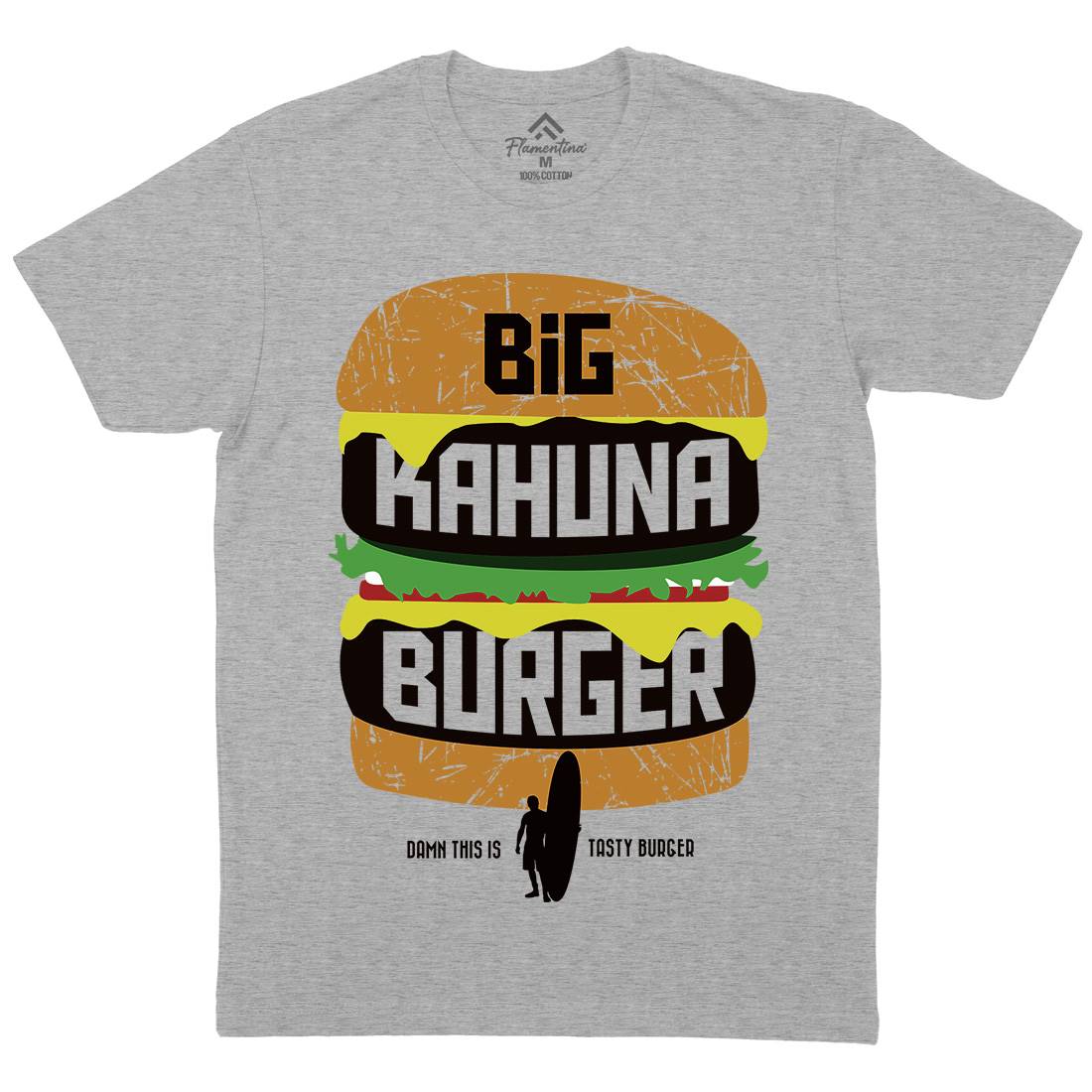 Big Kahuna Burger Mens Crew Neck T-Shirt Food D166