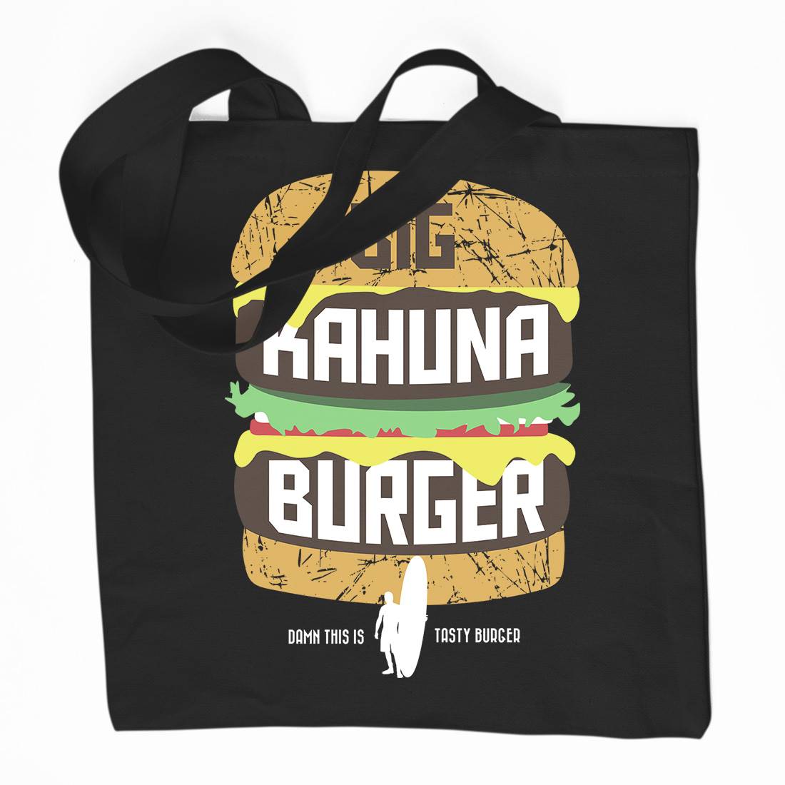 Big Kahuna Burger Organic Premium Cotton Tote Bag Food D166