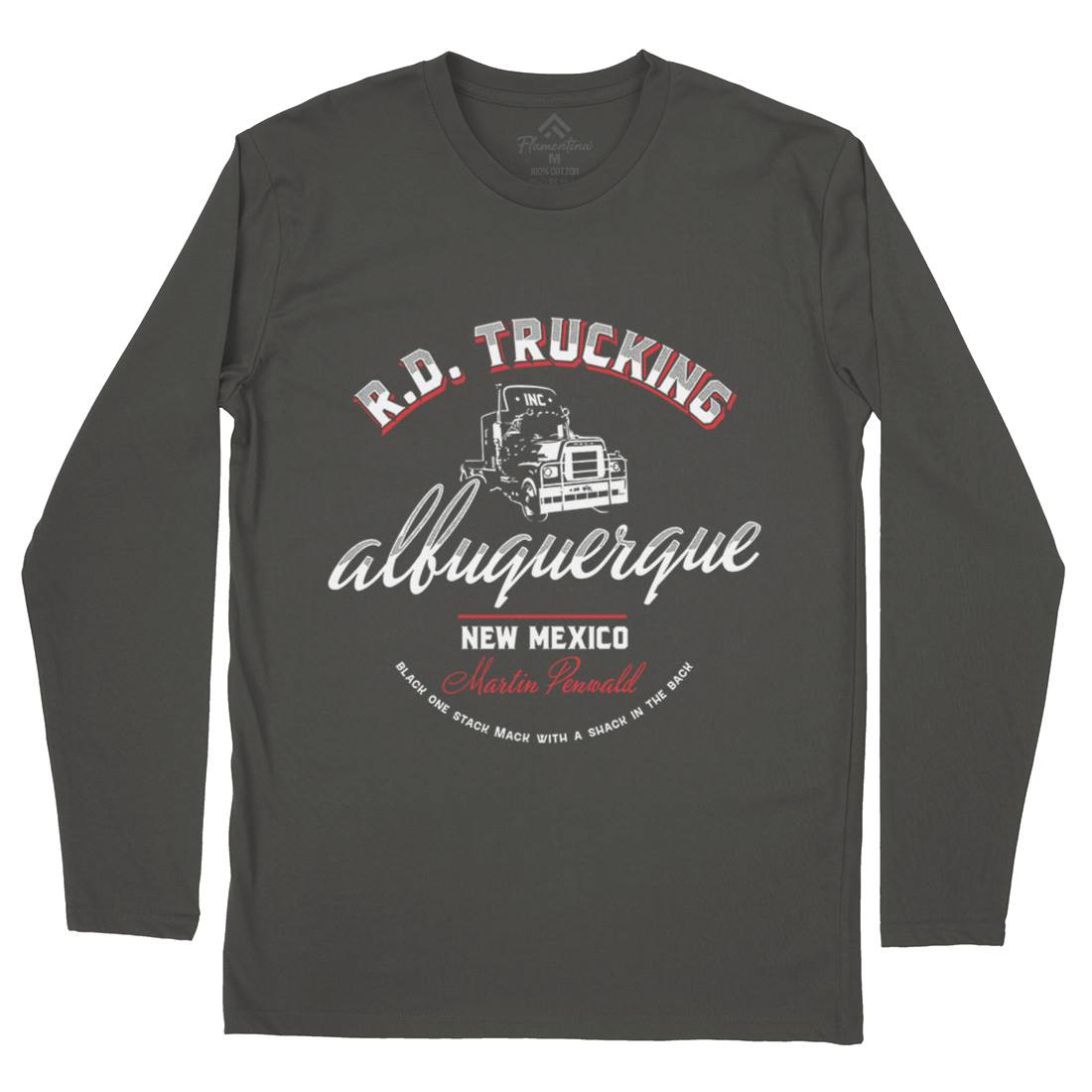 Rd Trucking Mens Long Sleeve T-Shirt Vehicles D167