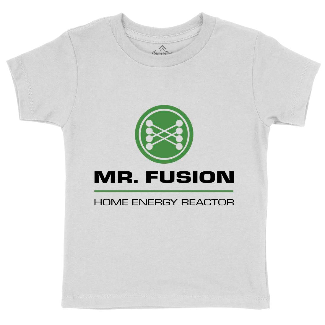Mr Fusion Kids Organic Crew Neck T-Shirt Space D168