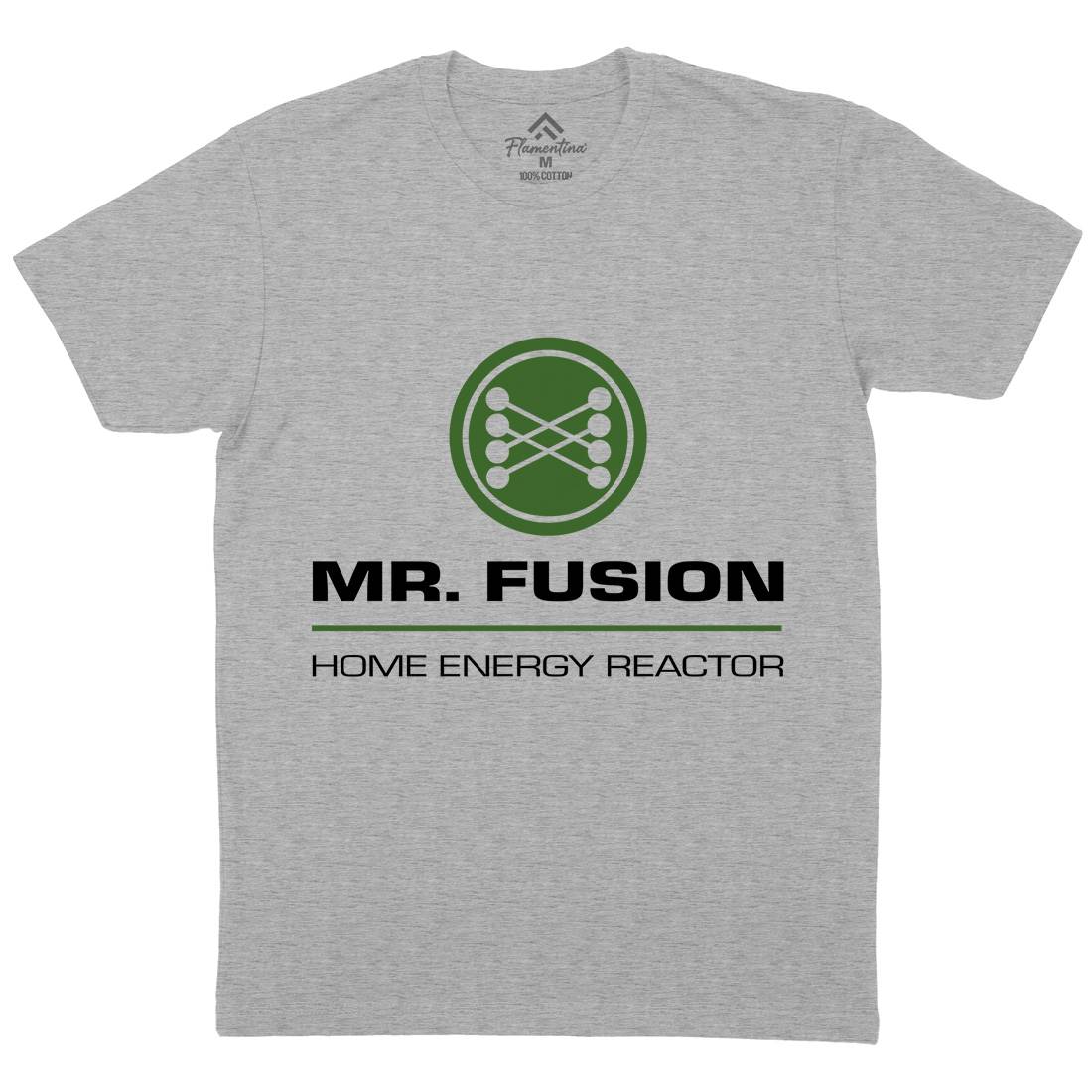 Mr Fusion Mens Organic Crew Neck T-Shirt Space D168