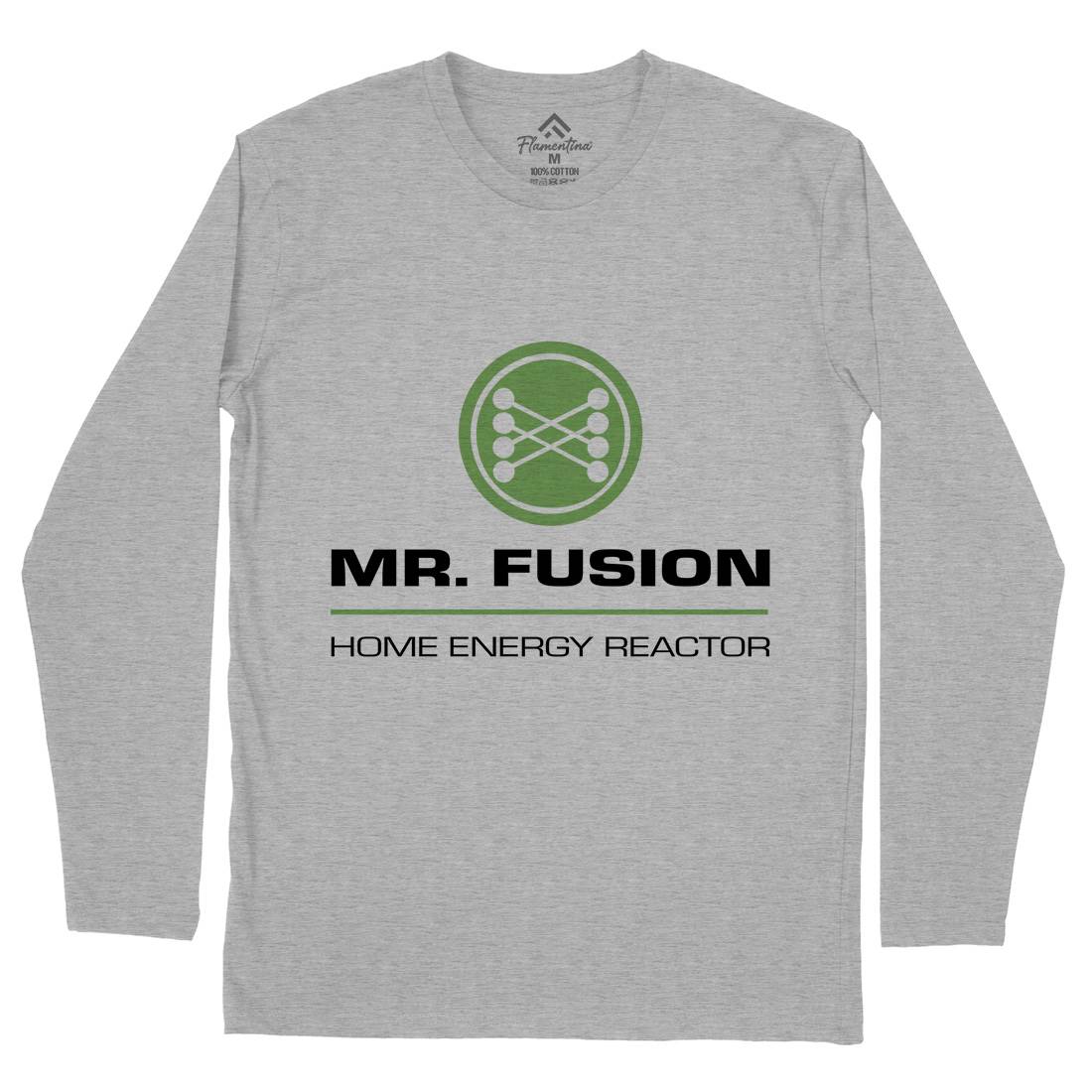 Mr Fusion Mens Long Sleeve T-Shirt Space D168