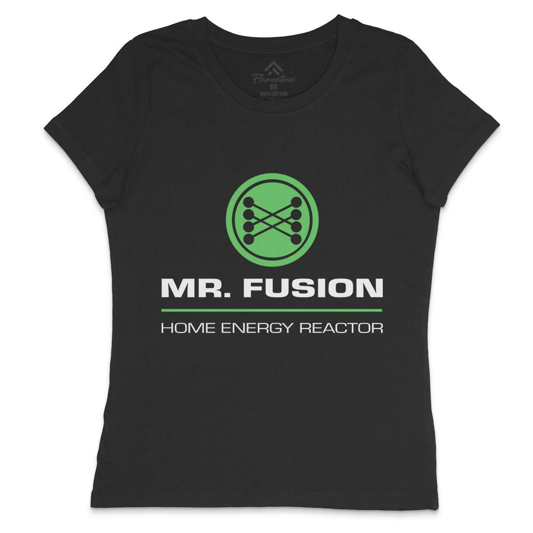 Mr Fusion Womens Crew Neck T-Shirt Space D168