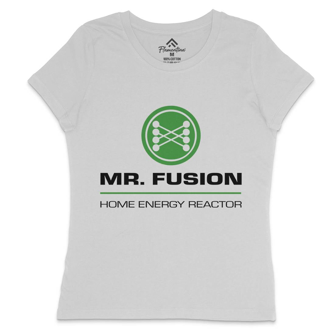 Mr Fusion Womens Crew Neck T-Shirt Space D168