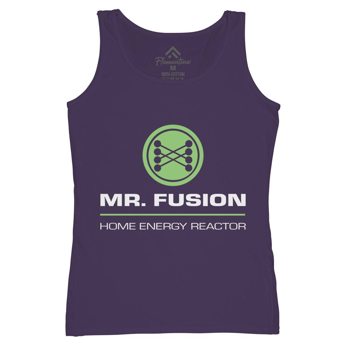 Mr Fusion Womens Organic Tank Top Vest Space D168