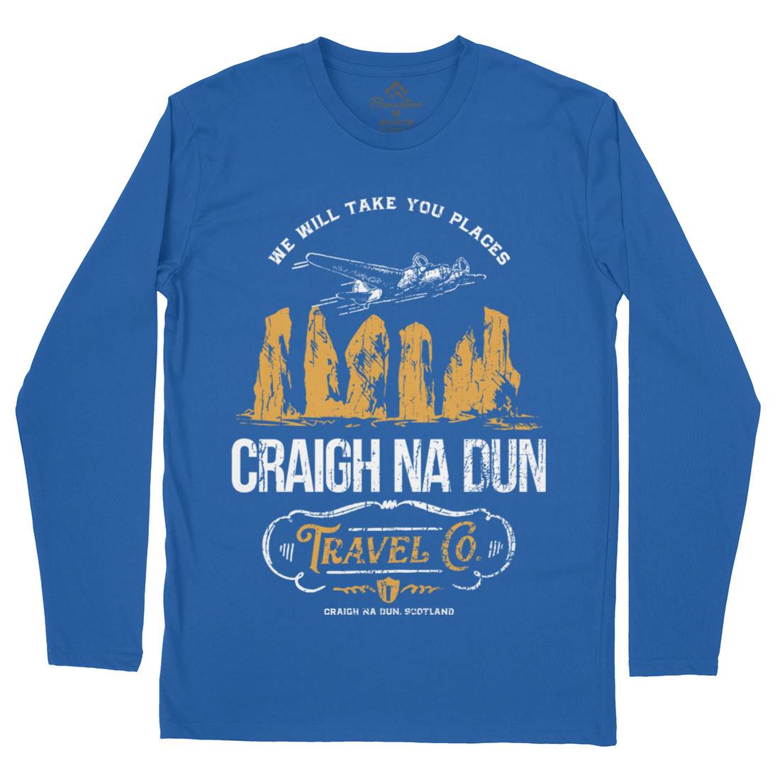 Craigh Na Dunn Mens Long Sleeve T-Shirt Space D169