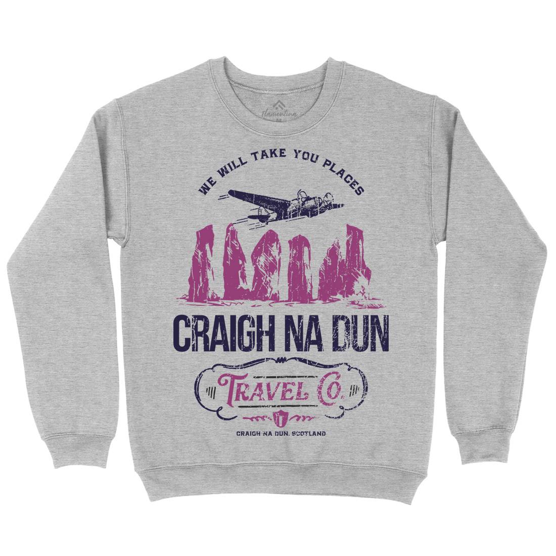 Craigh Na Dunn Mens Crew Neck Sweatshirt Space D169