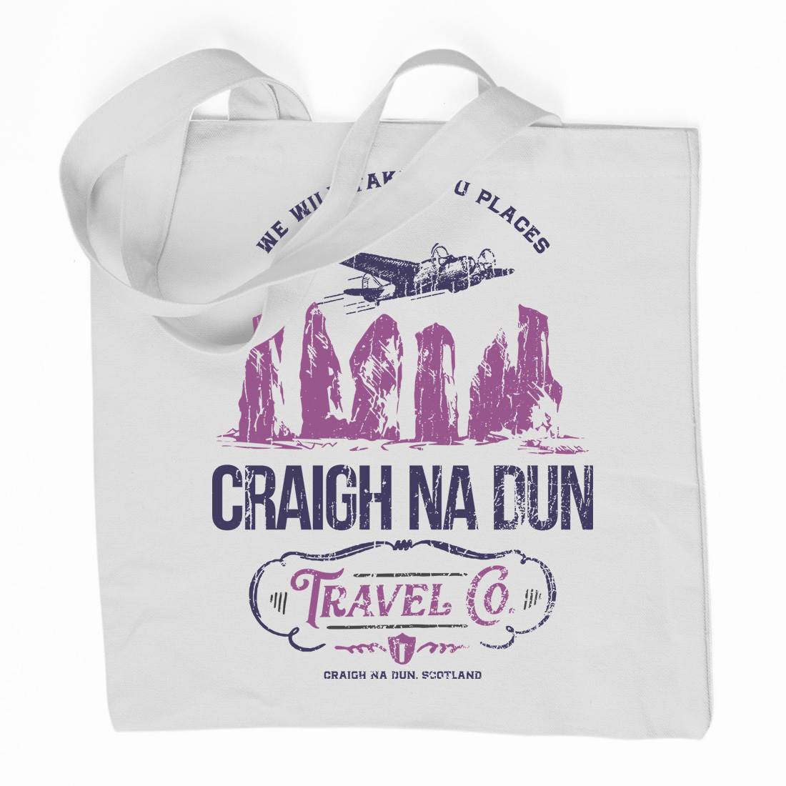 Craigh Na Dunn Organic Premium Cotton Tote Bag Space D169