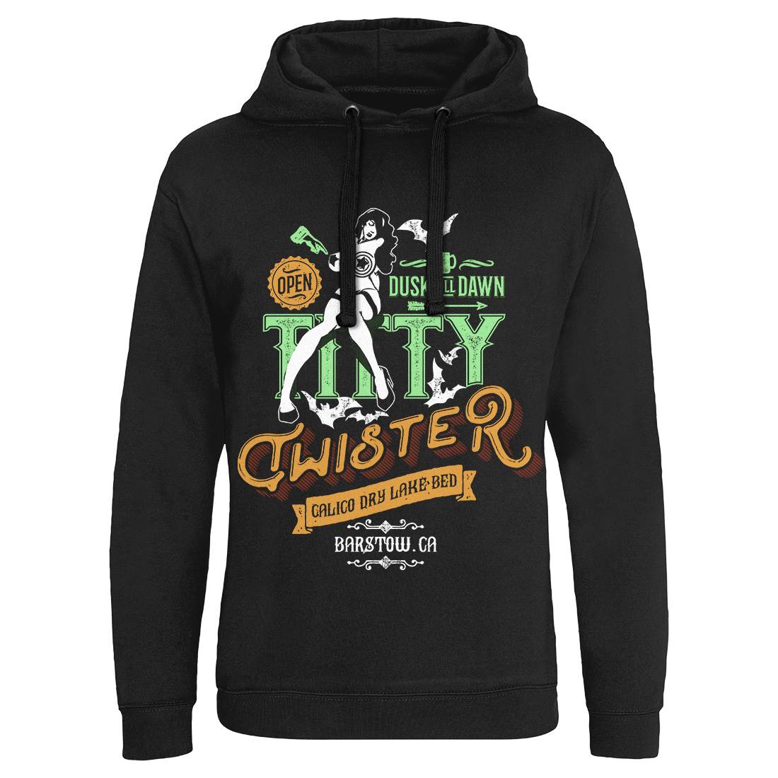 Titty Twister Mens Hoodie Without Pocket Horror D171