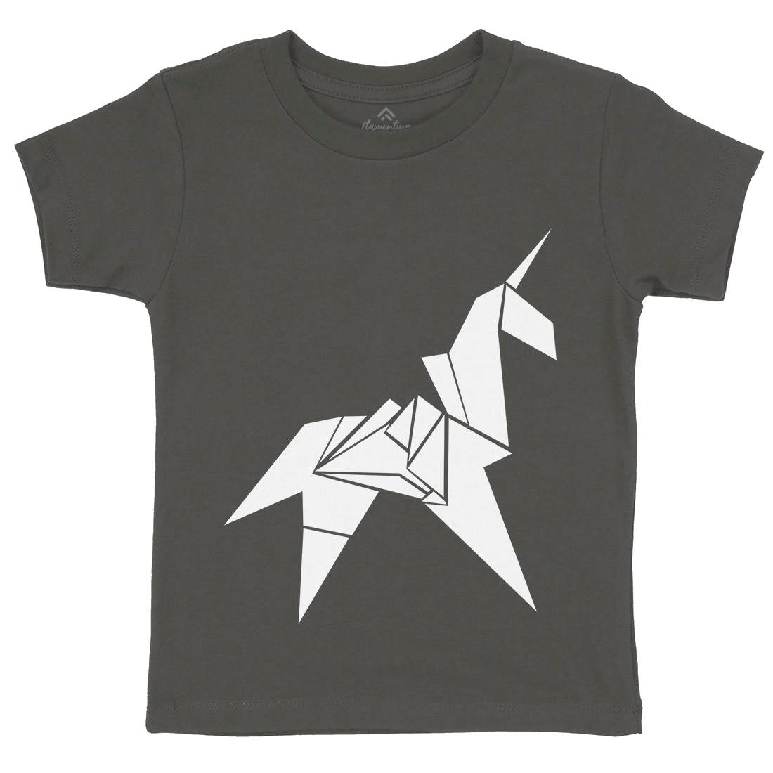 Unicorn Kids Crew Neck T-Shirt Space D172