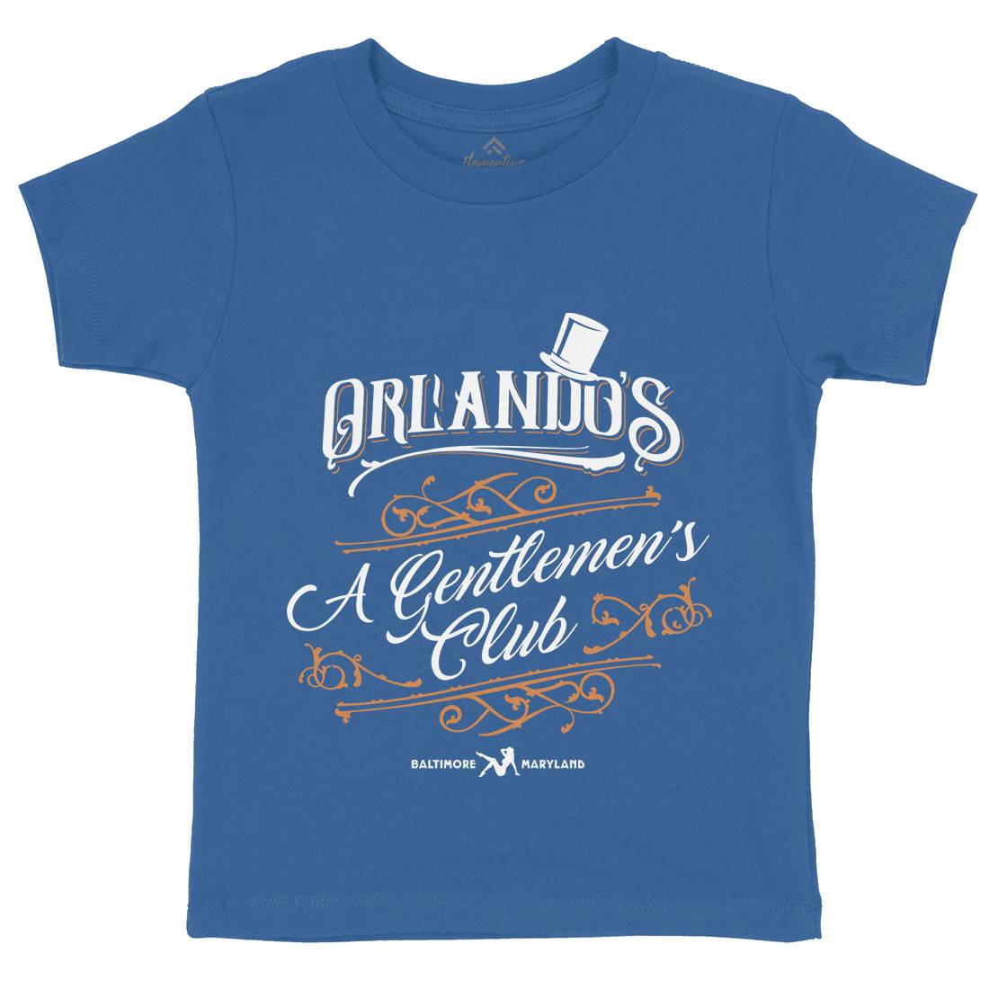 Orlandos Club Kids Crew Neck T-Shirt Drinks D173