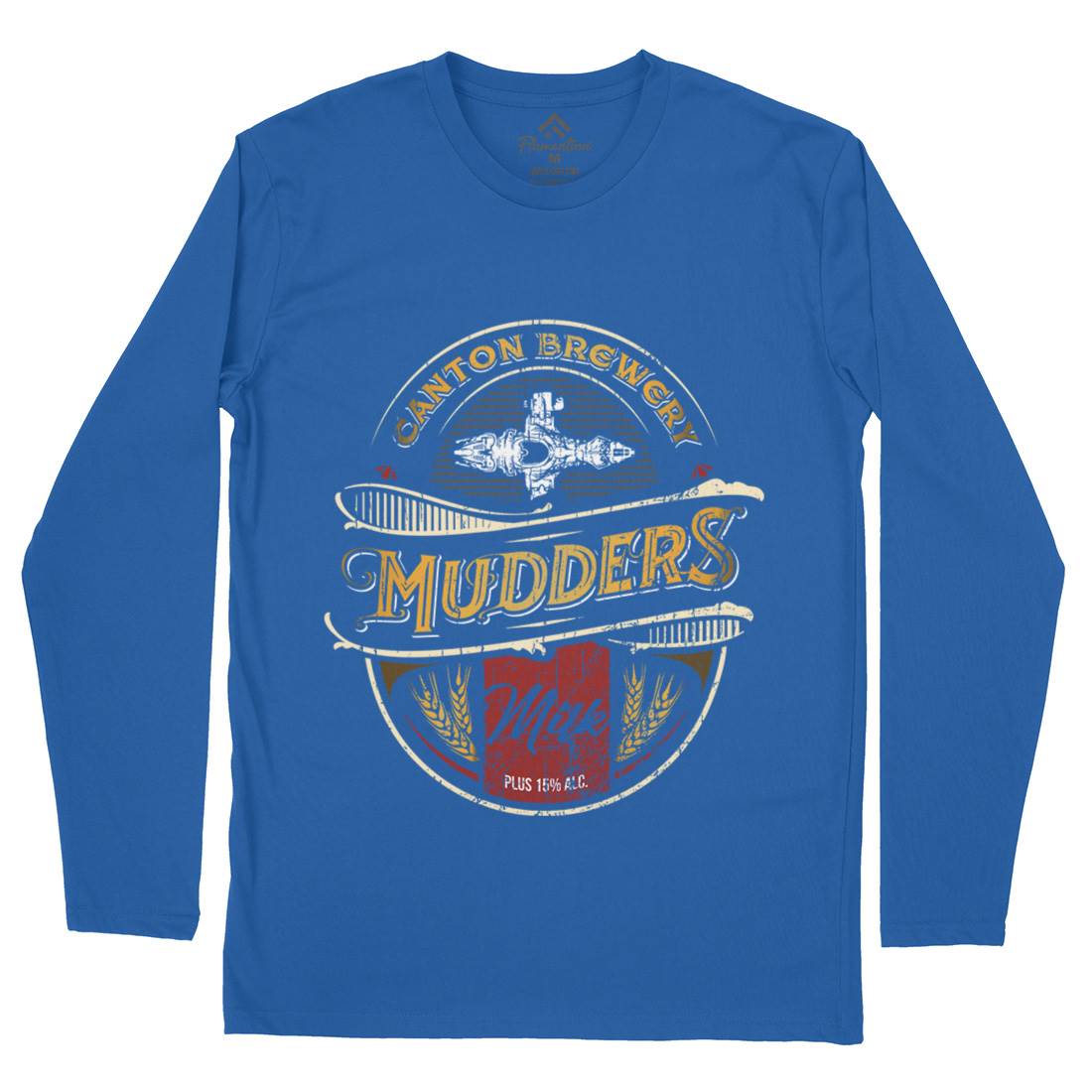 Mudders Milk Mens Long Sleeve T-Shirt Space D174