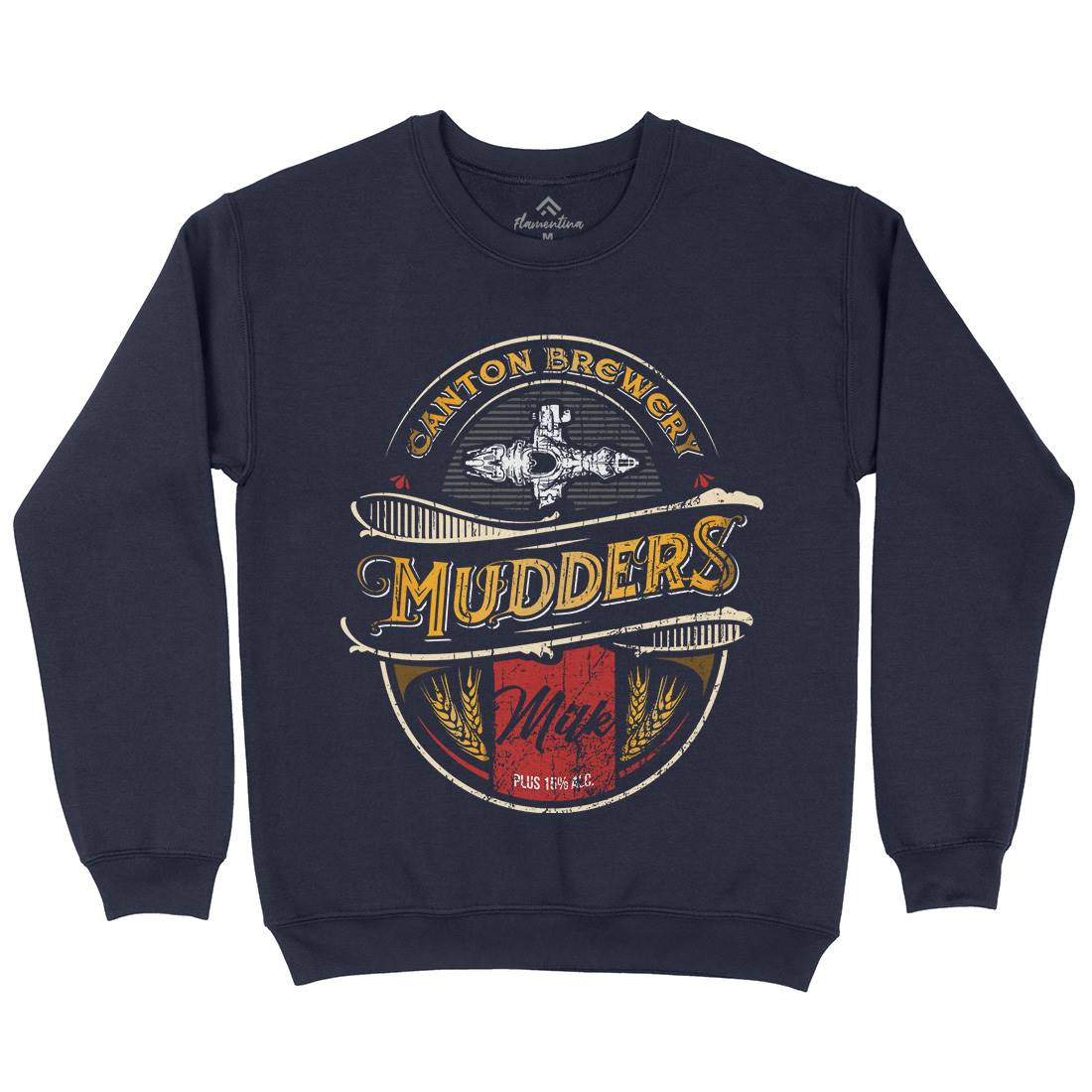 Mudders Milk Kids Crew Neck Sweatshirt Space D174