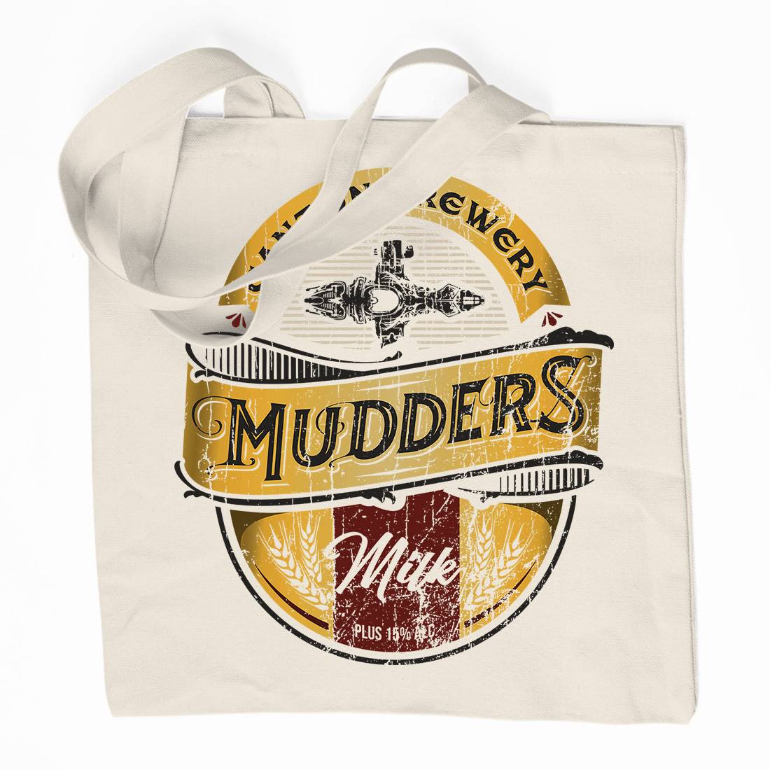 Mudders Milk Organic Premium Cotton Tote Bag Space D174