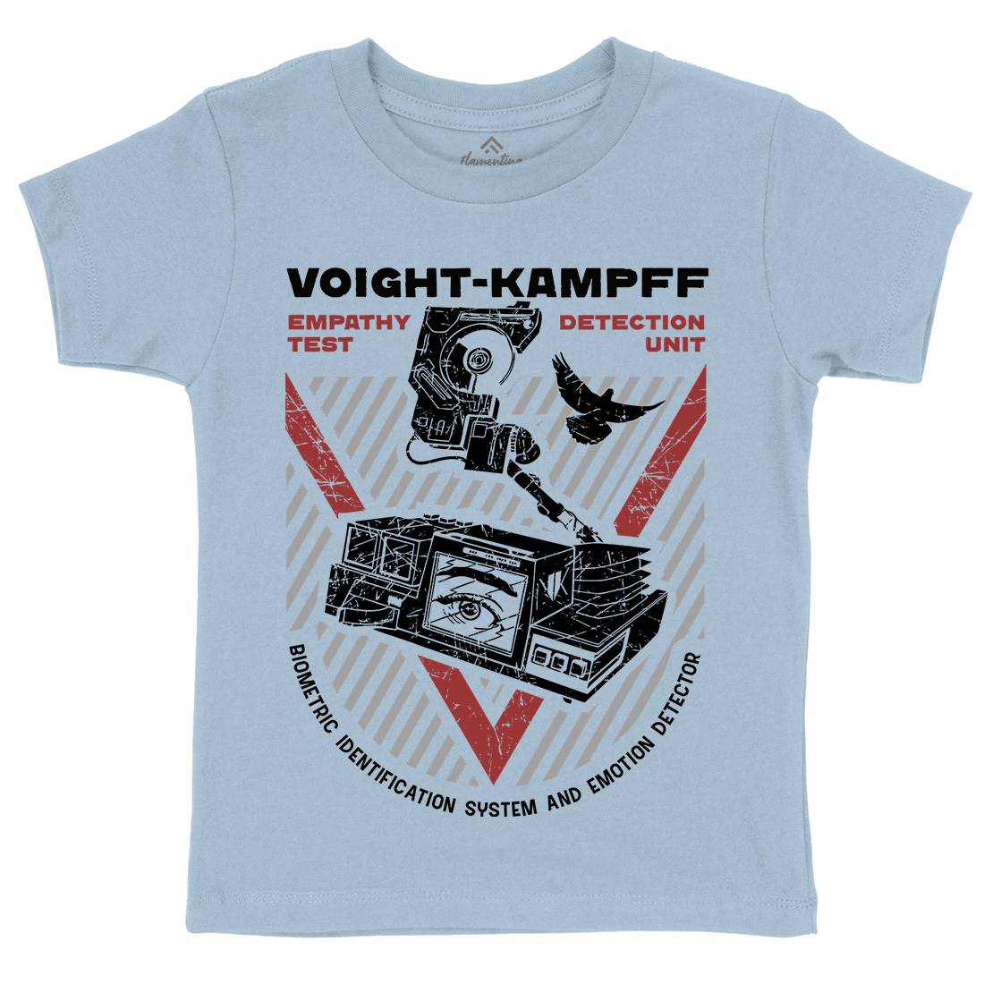 Voight Kampff Kids Crew Neck T-Shirt Space D175