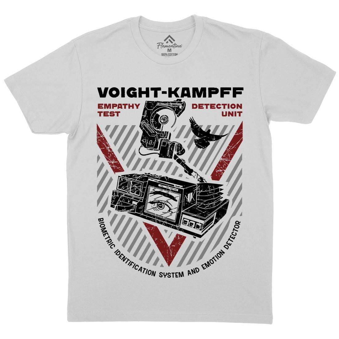 Voight Kampff Mens Crew Neck T-Shirt Space D175