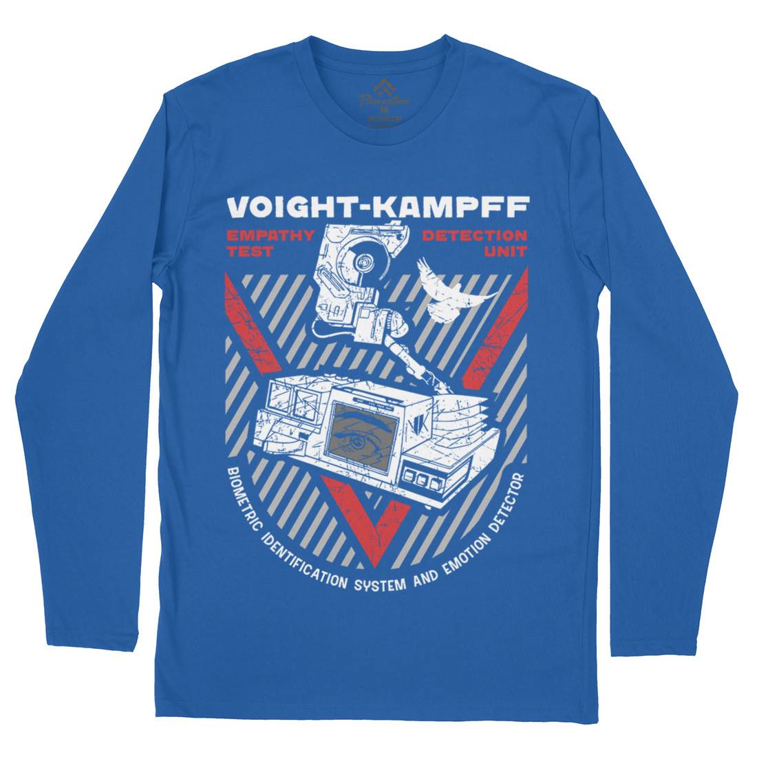 Voight Kampff Mens Long Sleeve T-Shirt Space D175