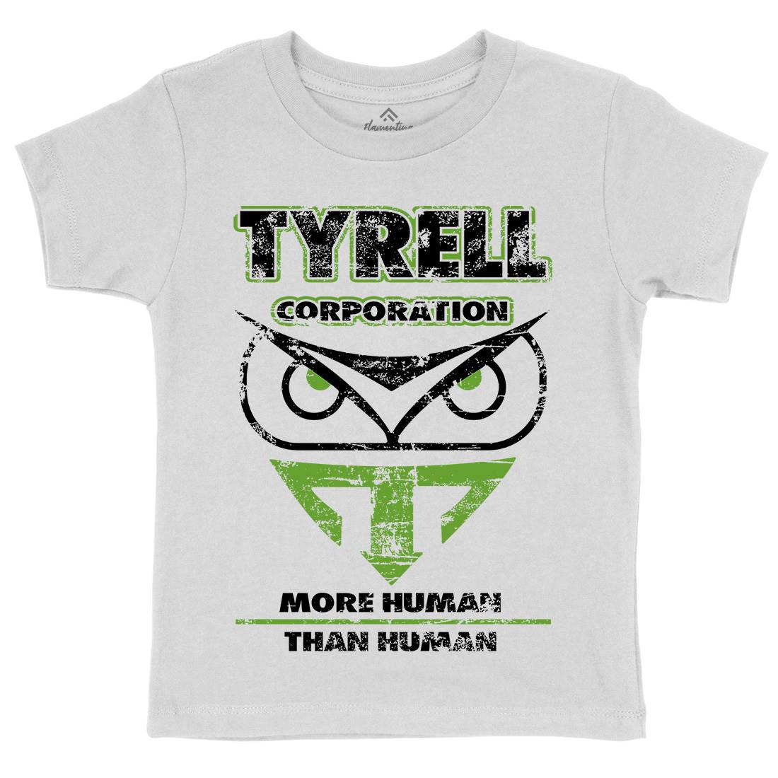 Tyrell Kids Organic Crew Neck T-Shirt Space D177