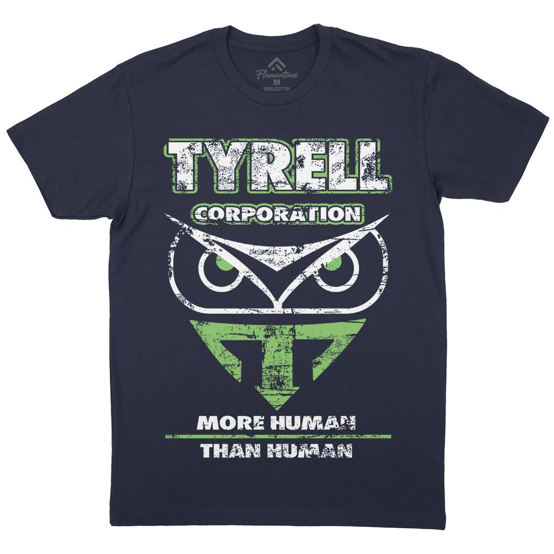 Tyrell Mens Crew Neck T-Shirt Space D177