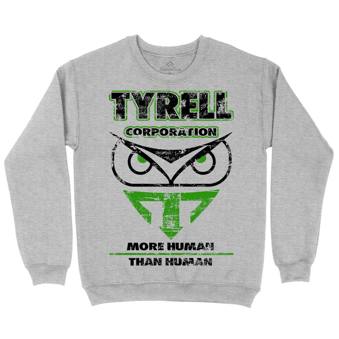Tyrell Mens Crew Neck Sweatshirt Space D177