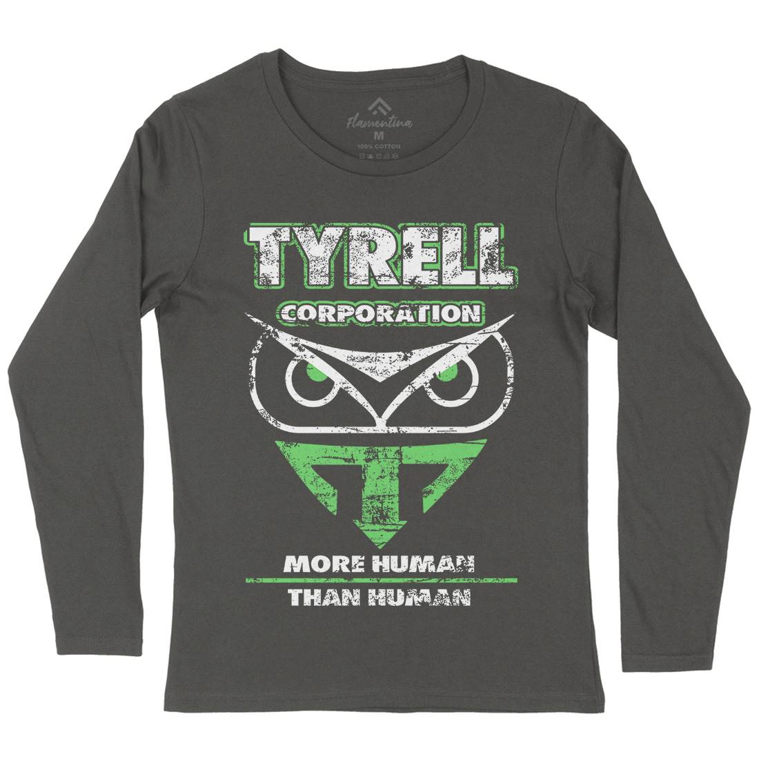 Tyrell Womens Long Sleeve T-Shirt Space D177