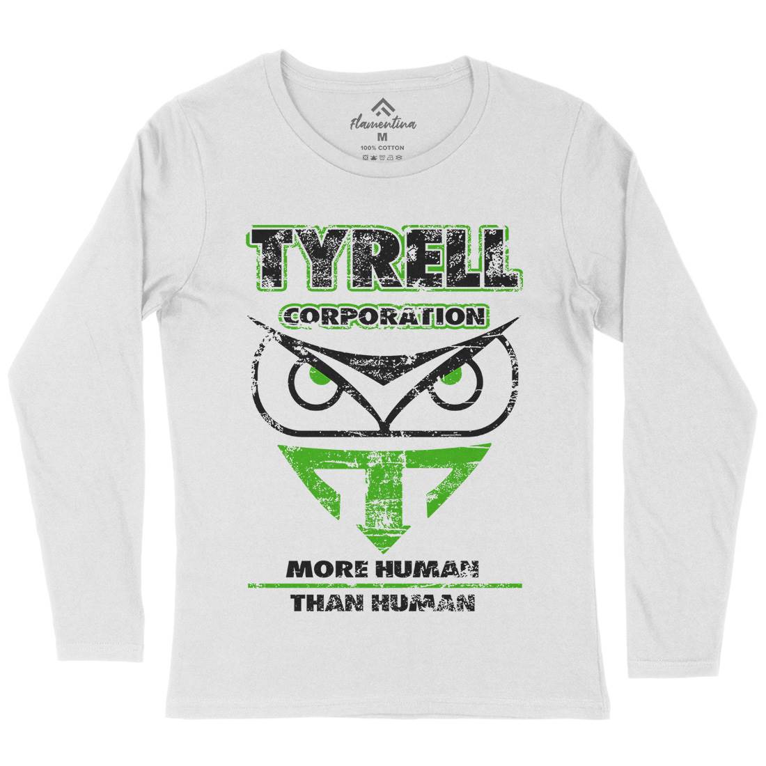 Tyrell Womens Long Sleeve T-Shirt Space D177