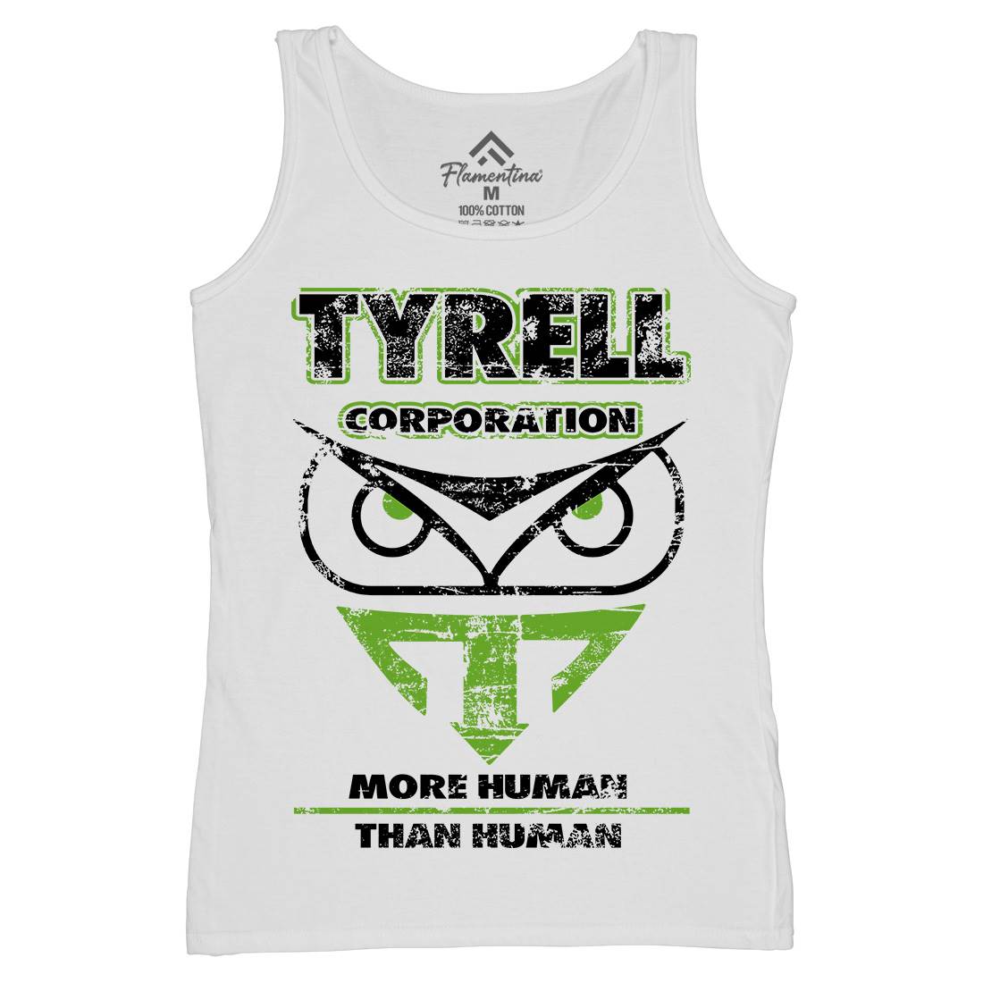 Tyrell Womens Organic Tank Top Vest Space D177
