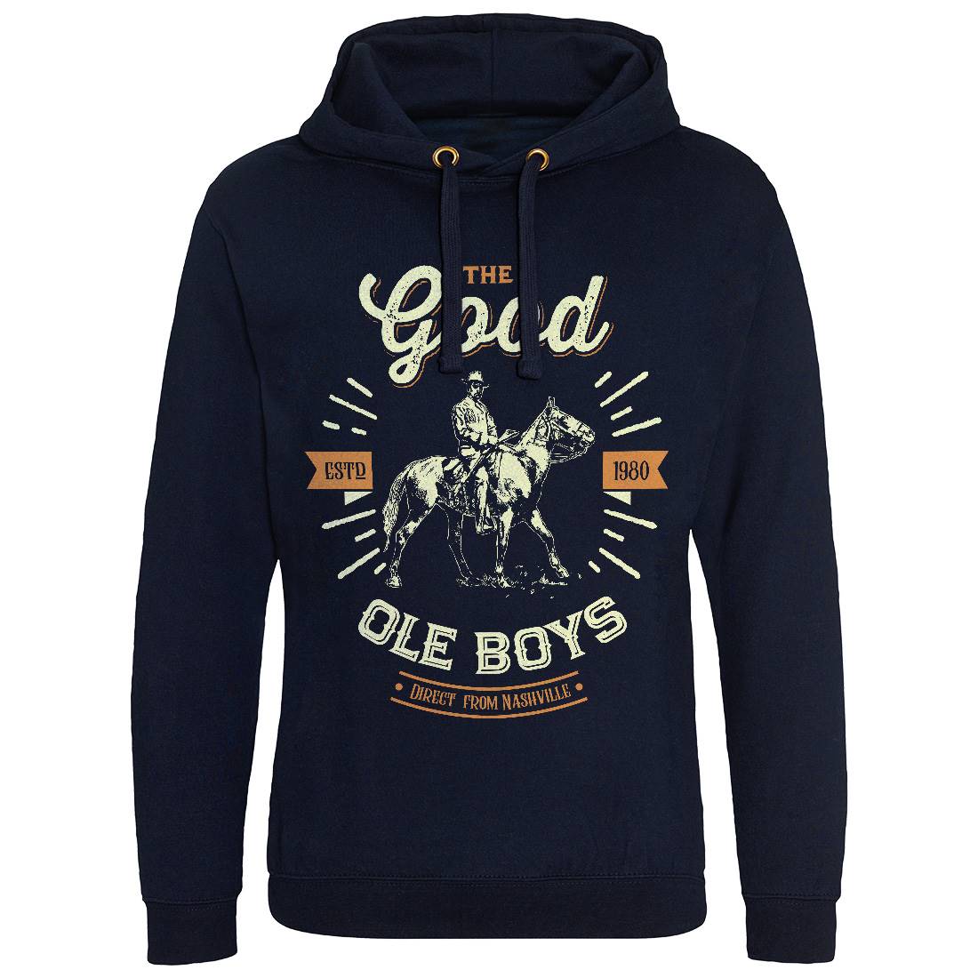 Good Ole Boys Mens Hoodie Without Pocket Music D178