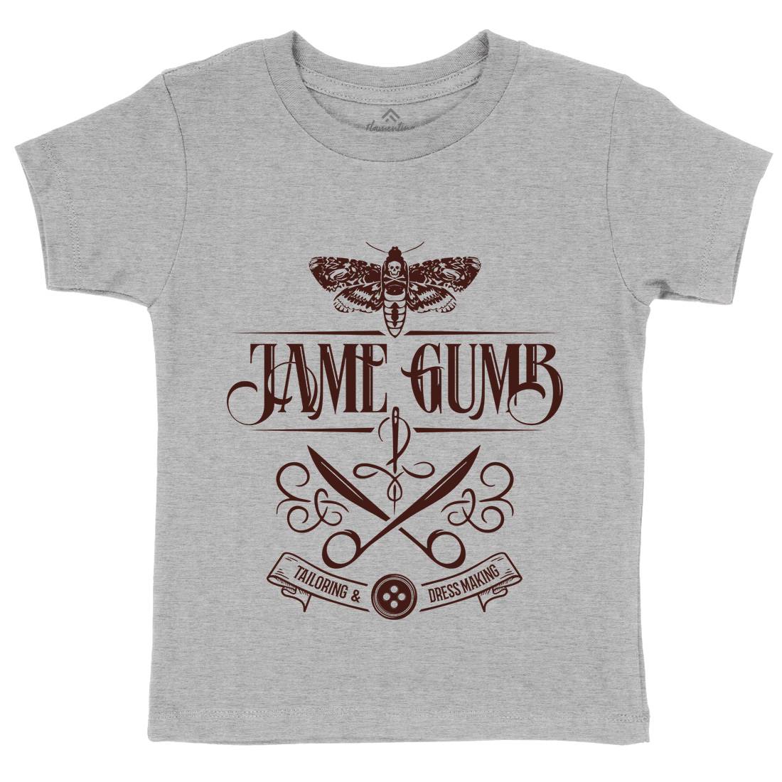 Jame Gumb Kids Organic Crew Neck T-Shirt Horror D179
