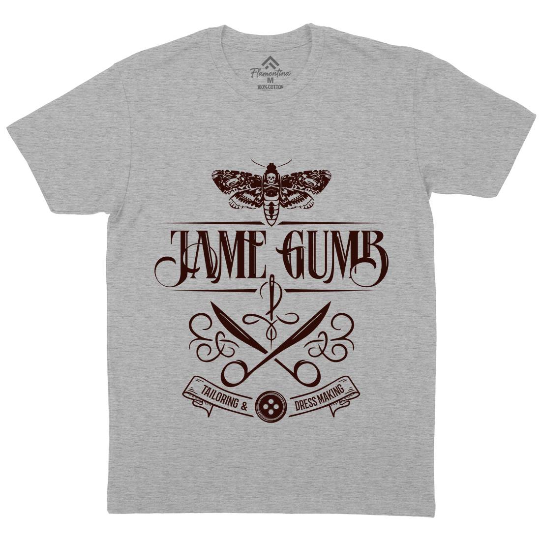Jame Gumb Mens Crew Neck T-Shirt Horror D179