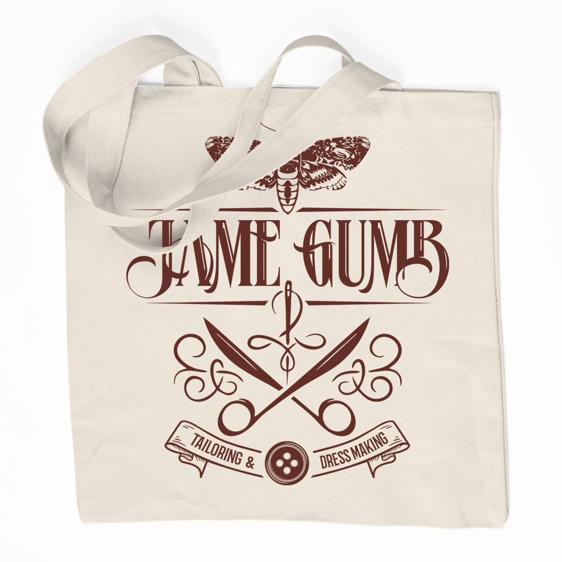 Jame Gumb Organic Premium Cotton Tote Bag Horror D179
