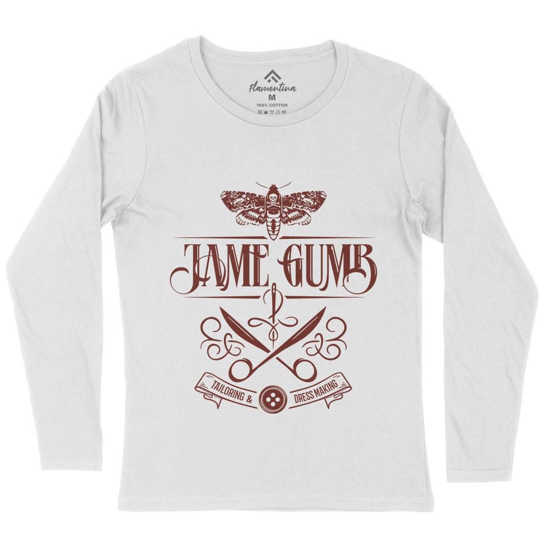 Jame Gumb Womens Long Sleeve T-Shirt Horror D179