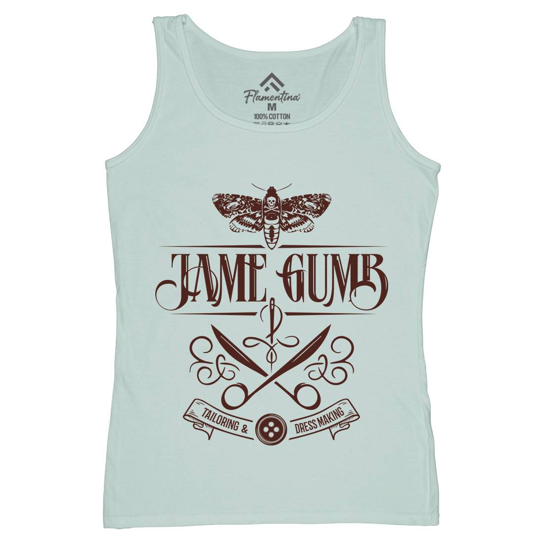 Jame Gumb Womens Organic Tank Top Vest Horror D179
