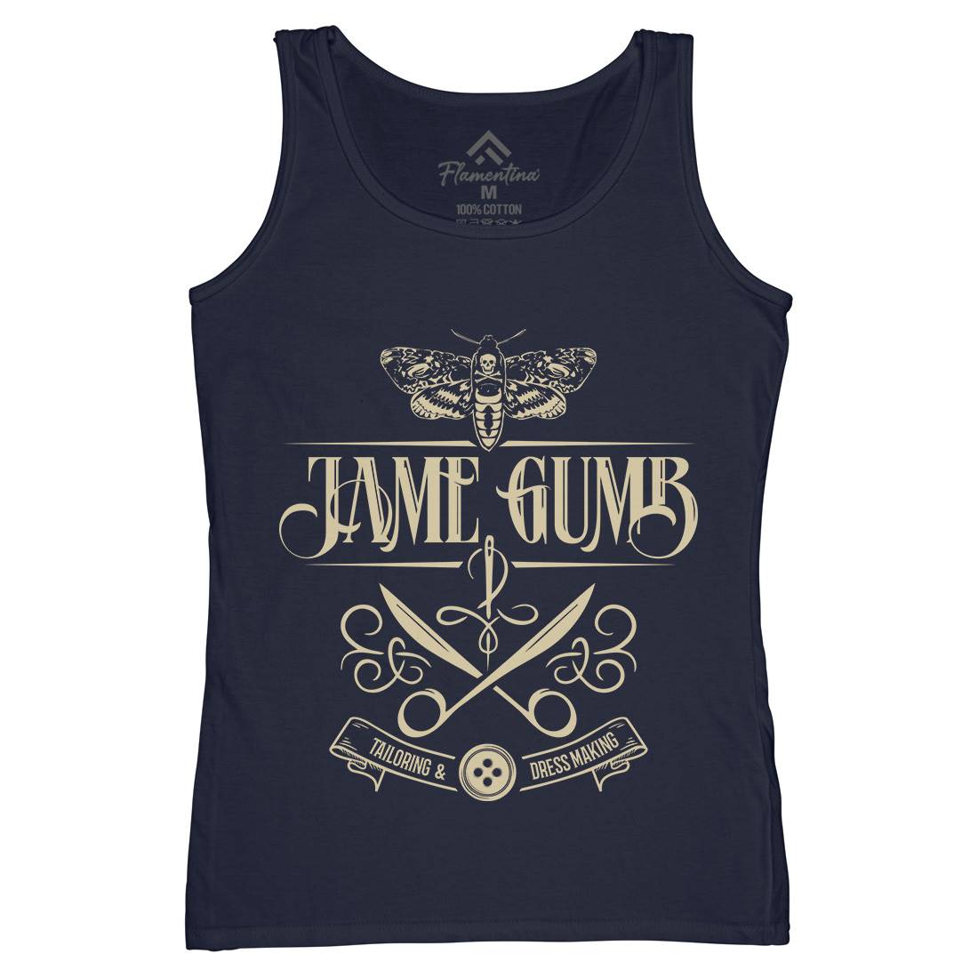 Jame Gumb Womens Organic Tank Top Vest Horror D179