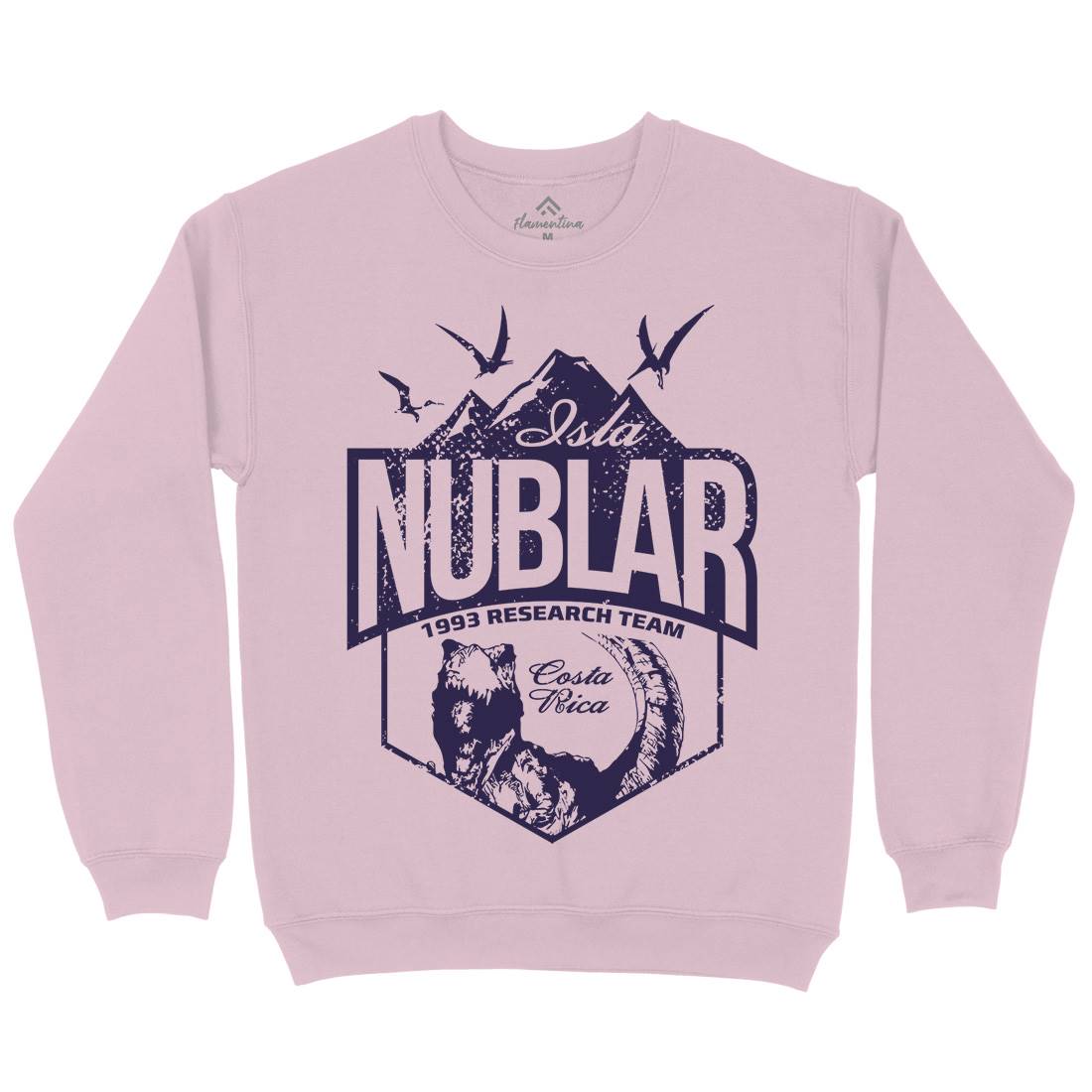 Isla Nublar Kids Crew Neck Sweatshirt Horror D181