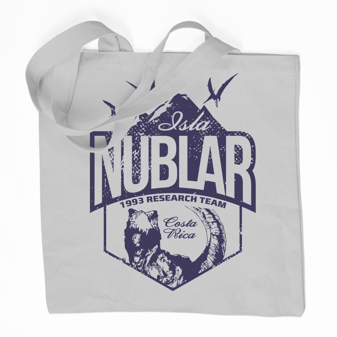 Isla Nublar Organic Premium Cotton Tote Bag Horror D181