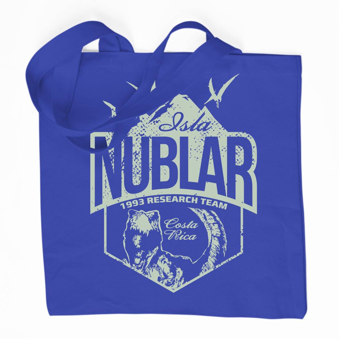 Isla Nublar Organic Premium Cotton Tote Bag Horror D181