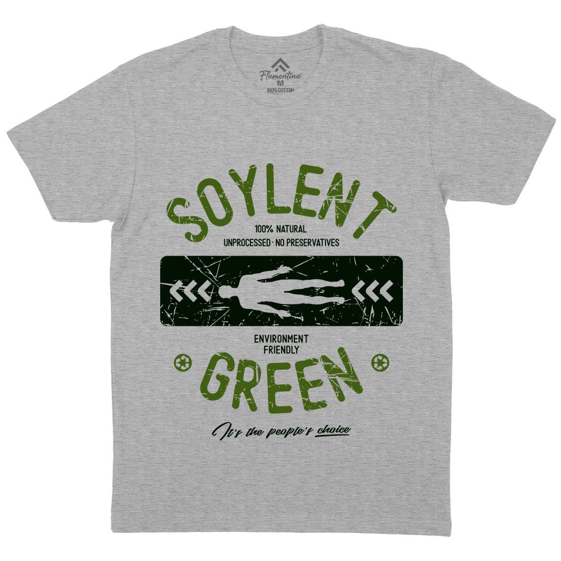 Soylent Green Mens Crew Neck T-Shirt Horror D182