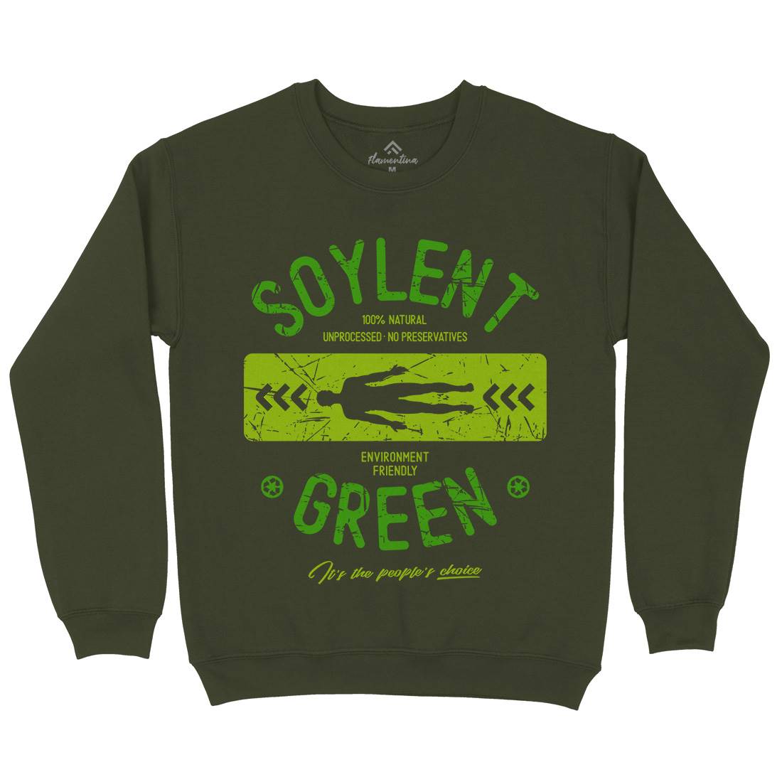 Soylent Green Mens Crew Neck Sweatshirt Horror D182