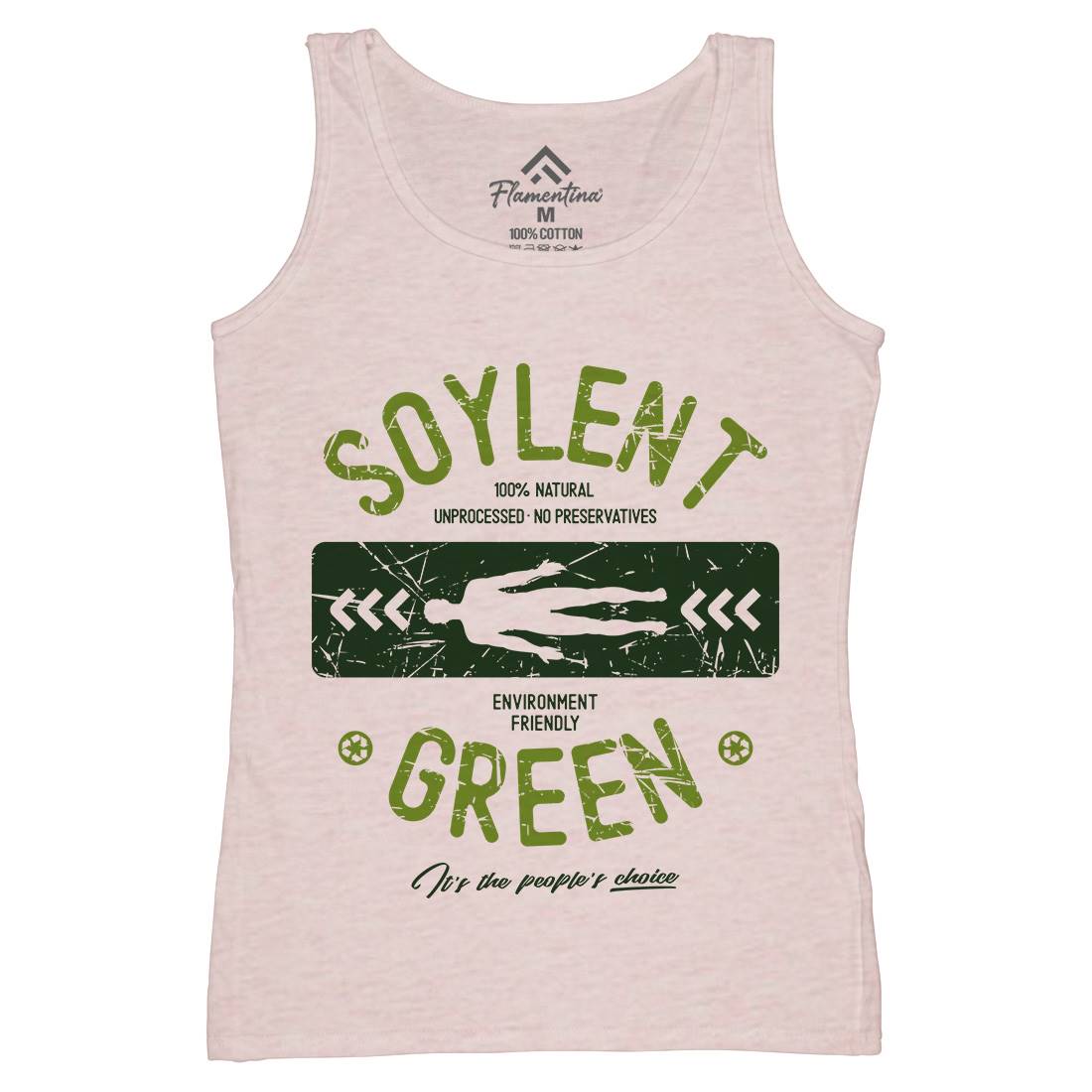 Soylent Green Womens Organic Tank Top Vest Horror D182