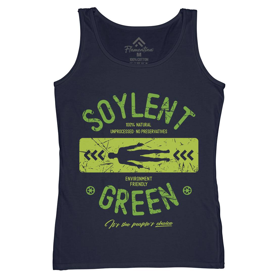 Soylent Green Womens Organic Tank Top Vest Horror D182