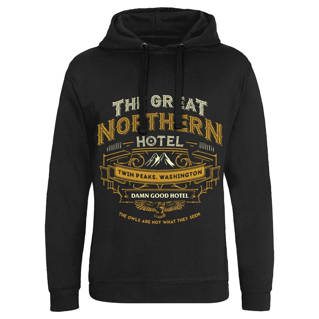 Great Northern Hotel Mens Hoodie Without Pocket Horror D185