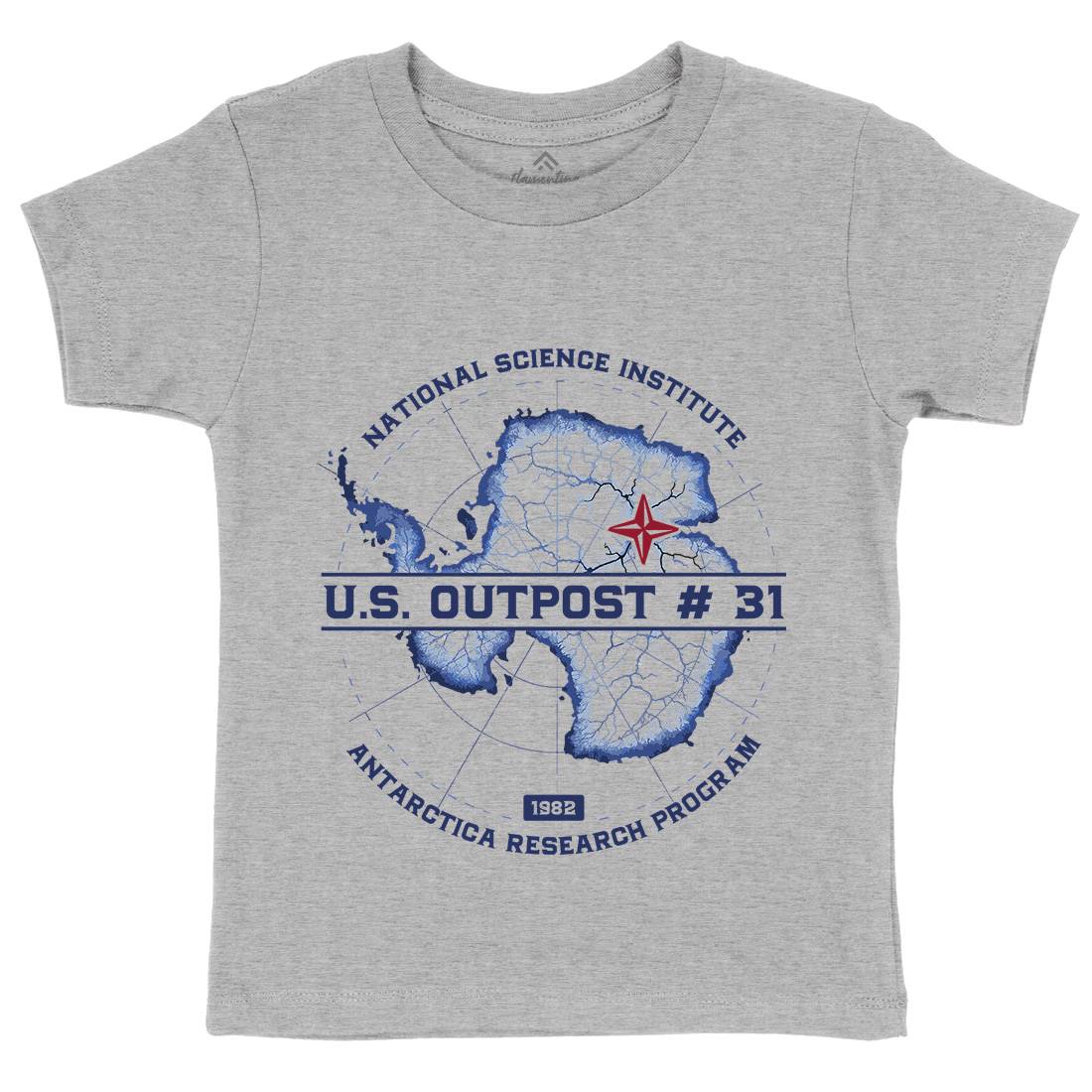 Outpost 31 Kids Crew Neck T-Shirt Horror D190