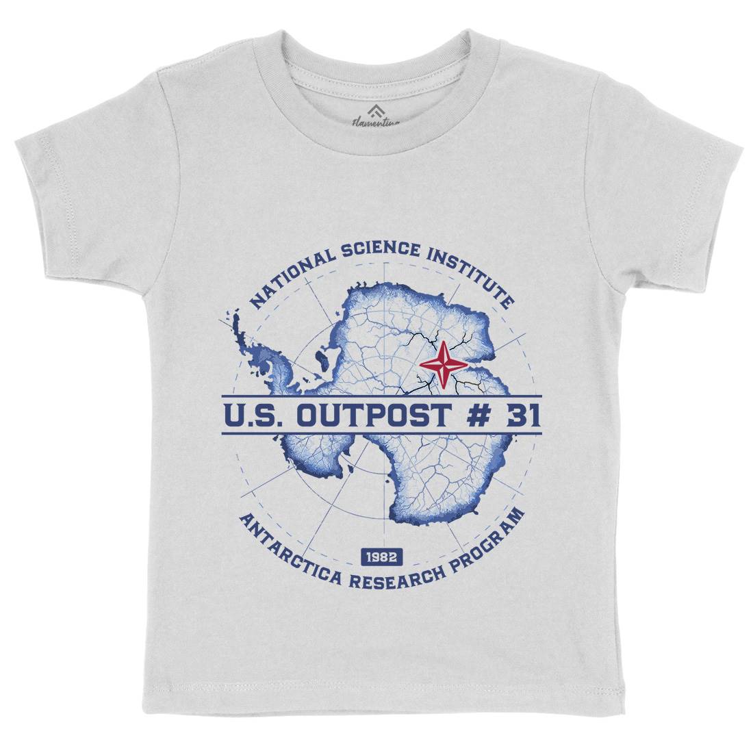 Outpost 31 Kids Organic Crew Neck T-Shirt Horror D190