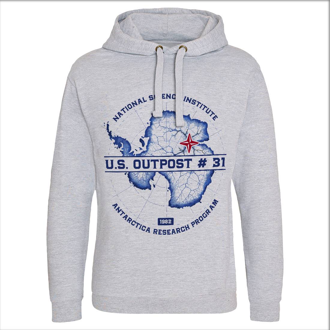 Outpost 31 Mens Hoodie Without Pocket Horror D190