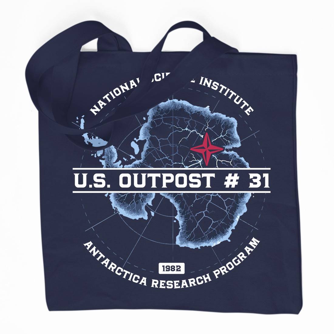 Outpost 31 Organic Premium Cotton Tote Bag Horror D190