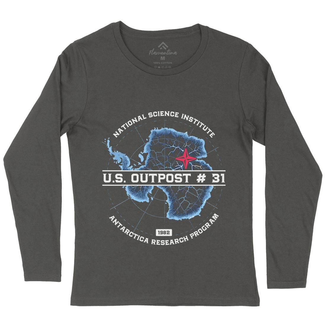 Outpost 31 Womens Long Sleeve T-Shirt Horror D190