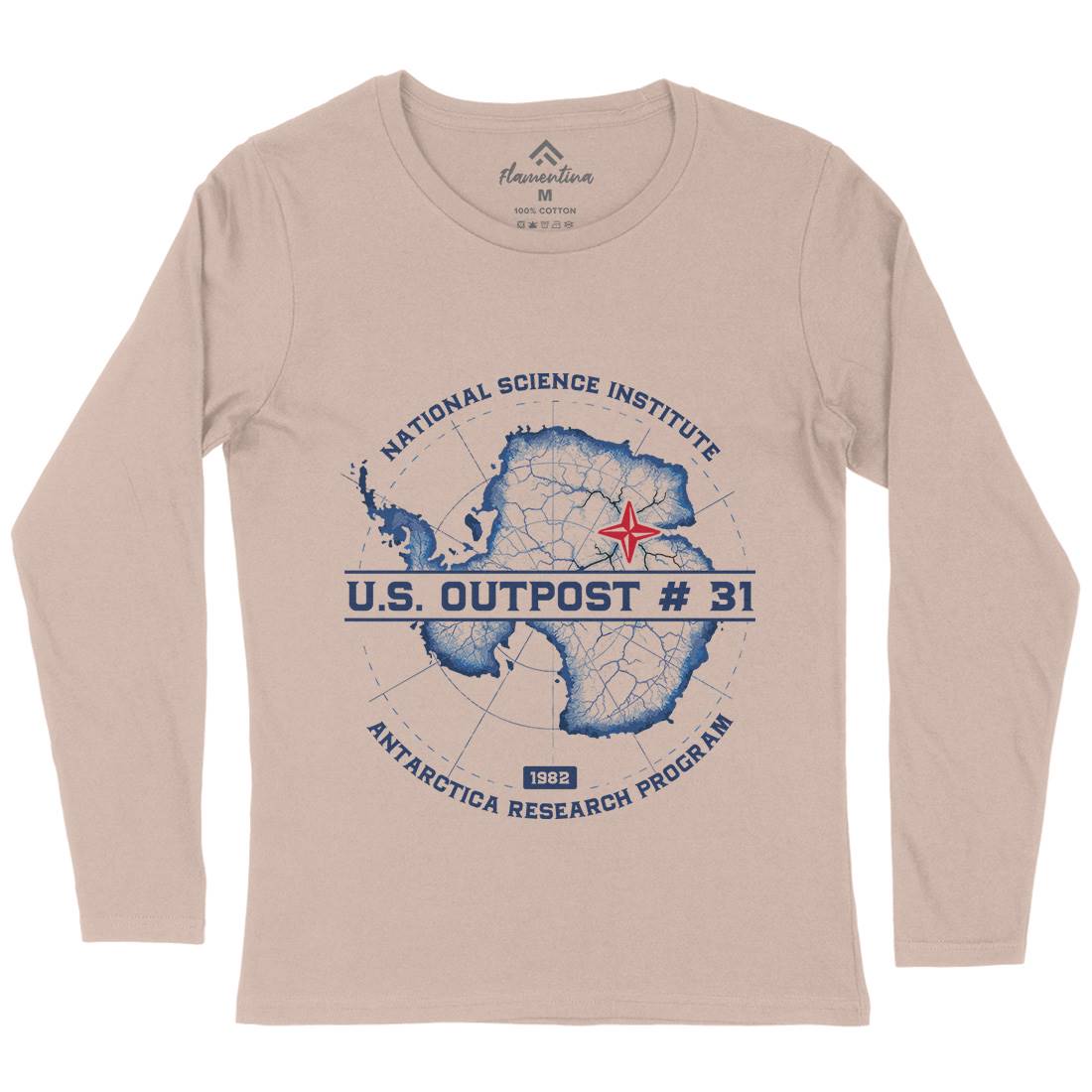 Outpost 31 Womens Long Sleeve T-Shirt Horror D190