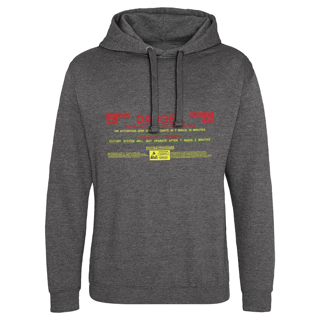 Destruct Sequence Mens Hoodie Without Pocket Space D191