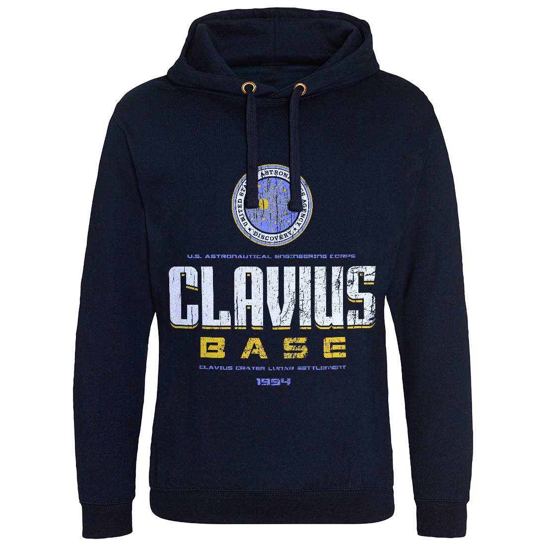 Clavius Base Mens Hoodie Without Pocket Space D192